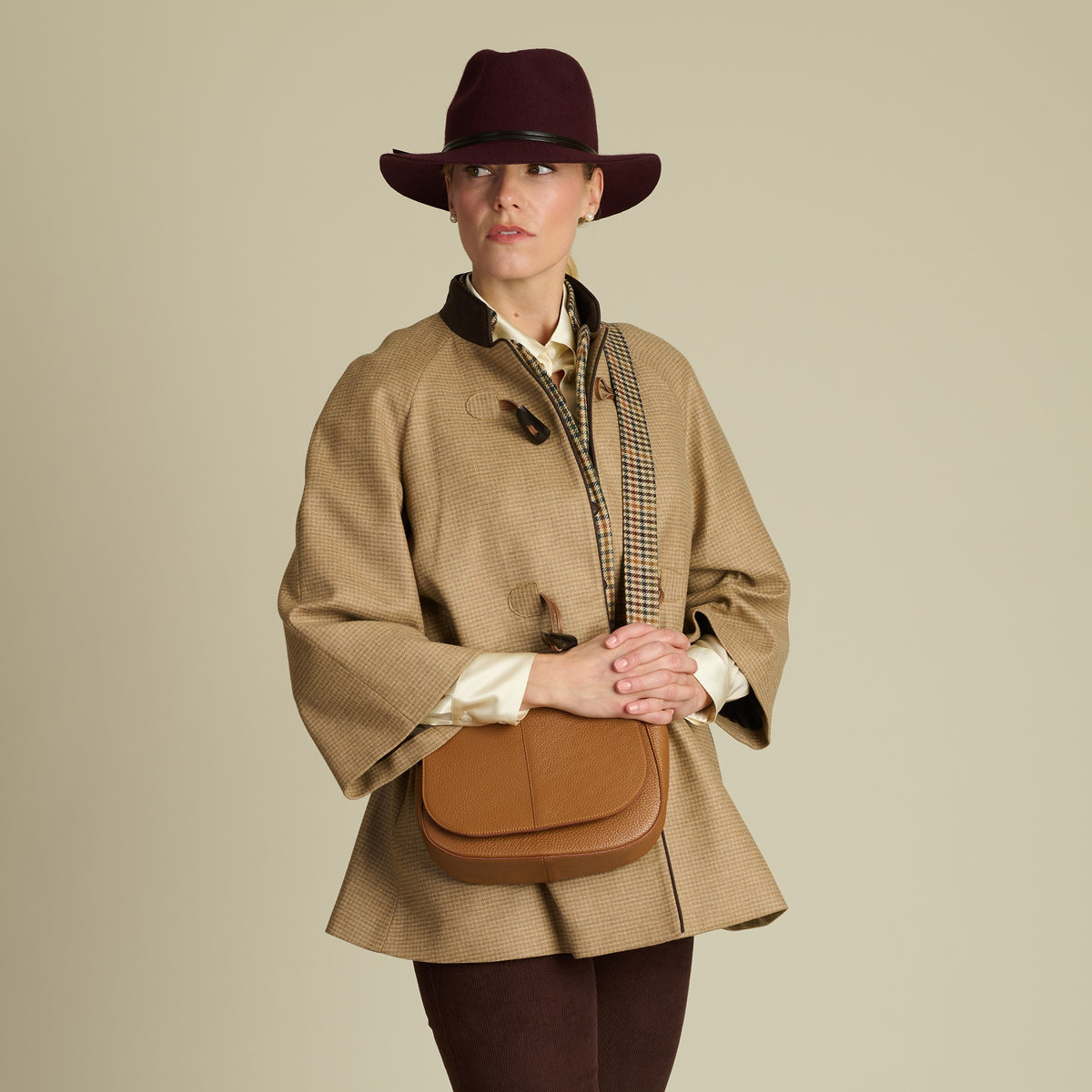 Marlborough Tweed Cape