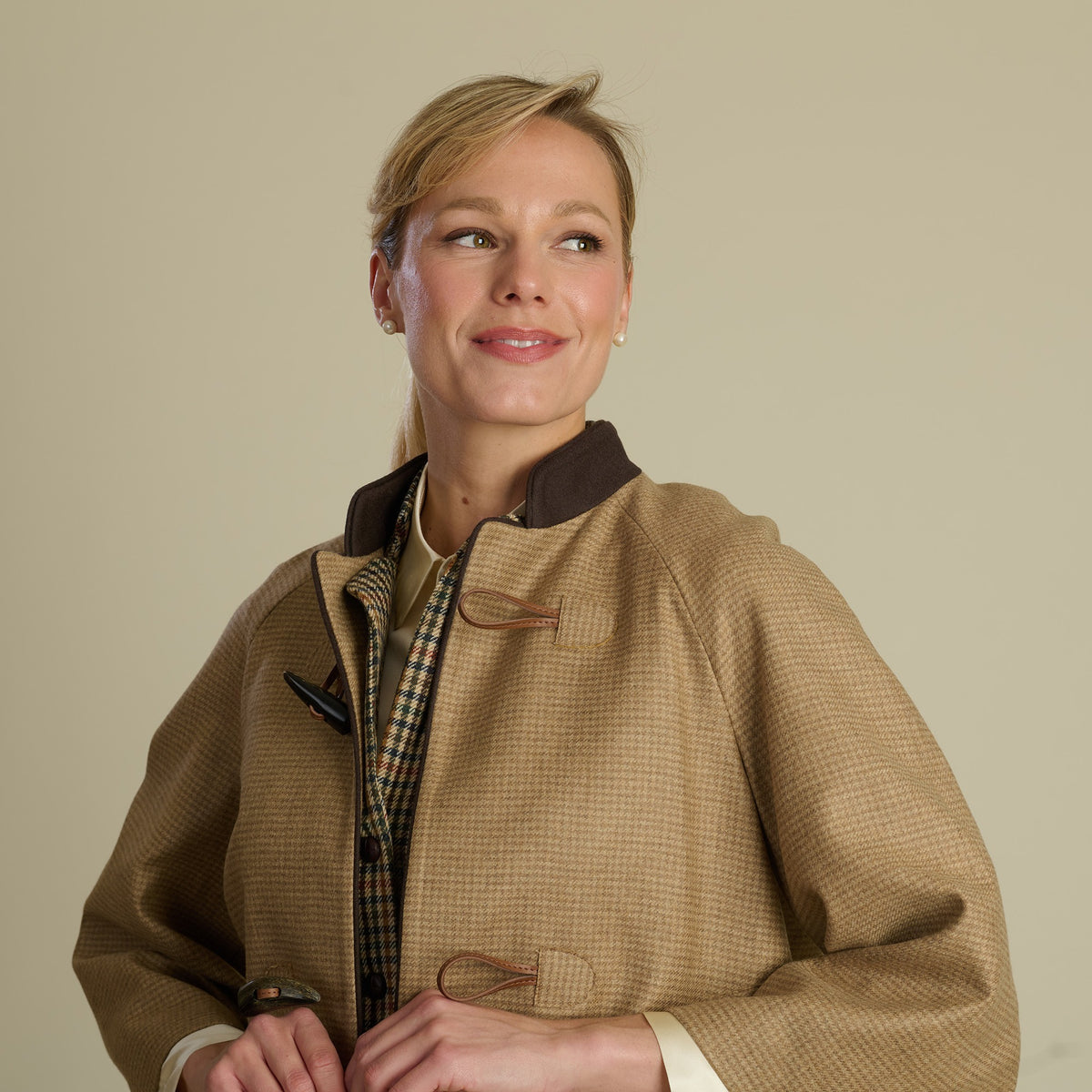 Marlborough Tweed Cape