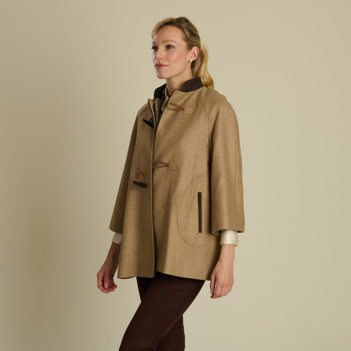 Marlborough Tweed Cape