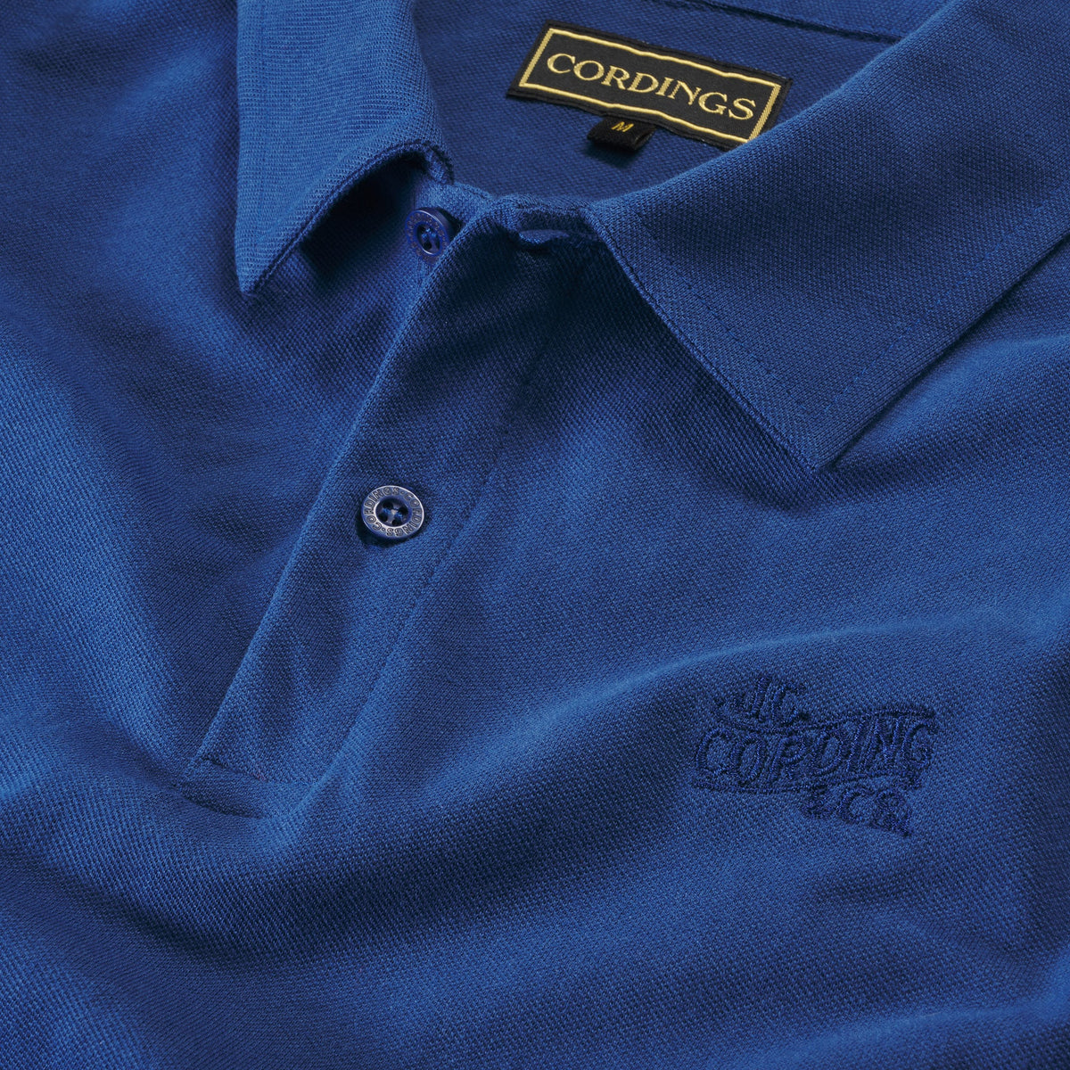 Blue Woodbridge Pique Polo