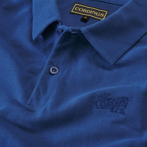 Blue Woodbridge Pique Polo