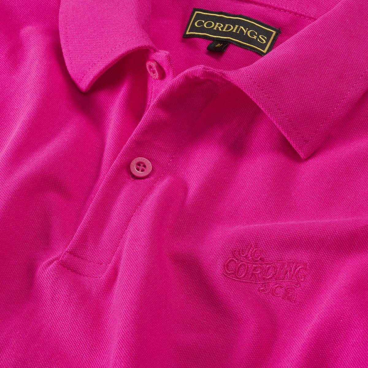 Fuschia Woodbridge Pique Polo