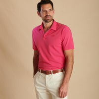 Fuschia Woodbridge Pique Polo