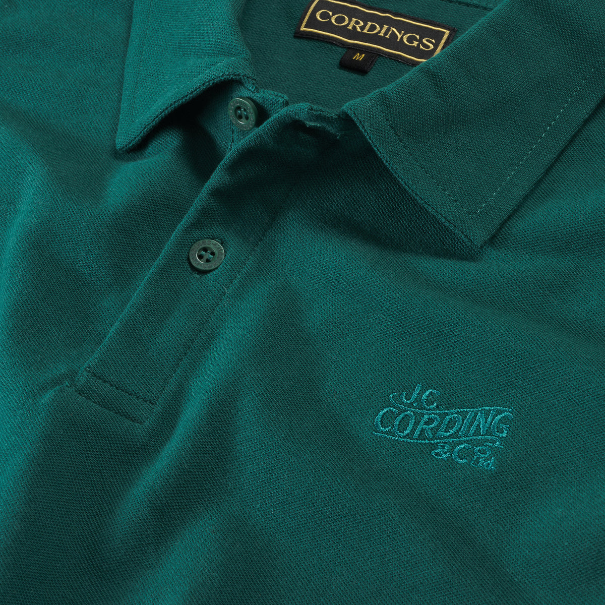 Green Woodbridge Pique Polo