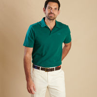 Green Woodbridge Pique Polo