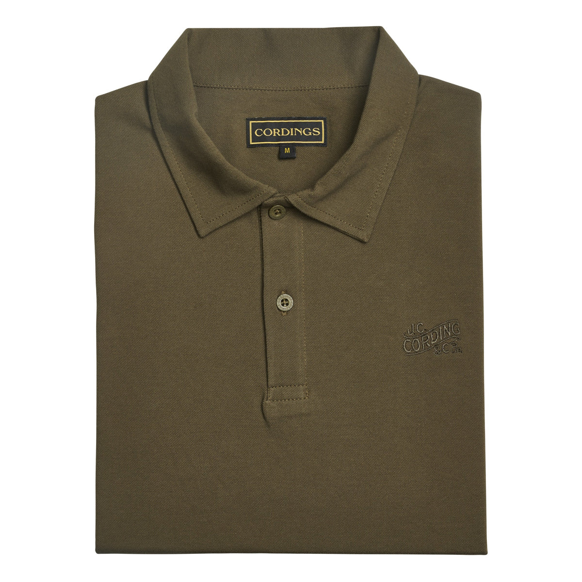 Khaki Woodbridge Pique Polo