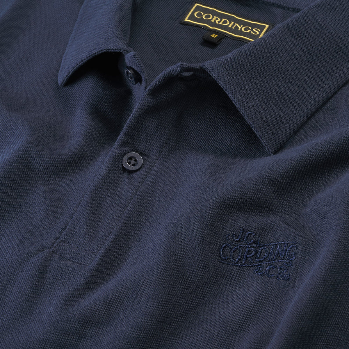 Navy  Woodbridge Pique Polo