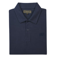 Navy  Woodbridge Pique Polo