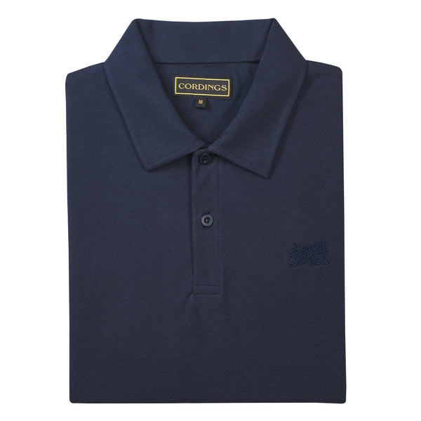 Navy  Woodbridge Pique Polo