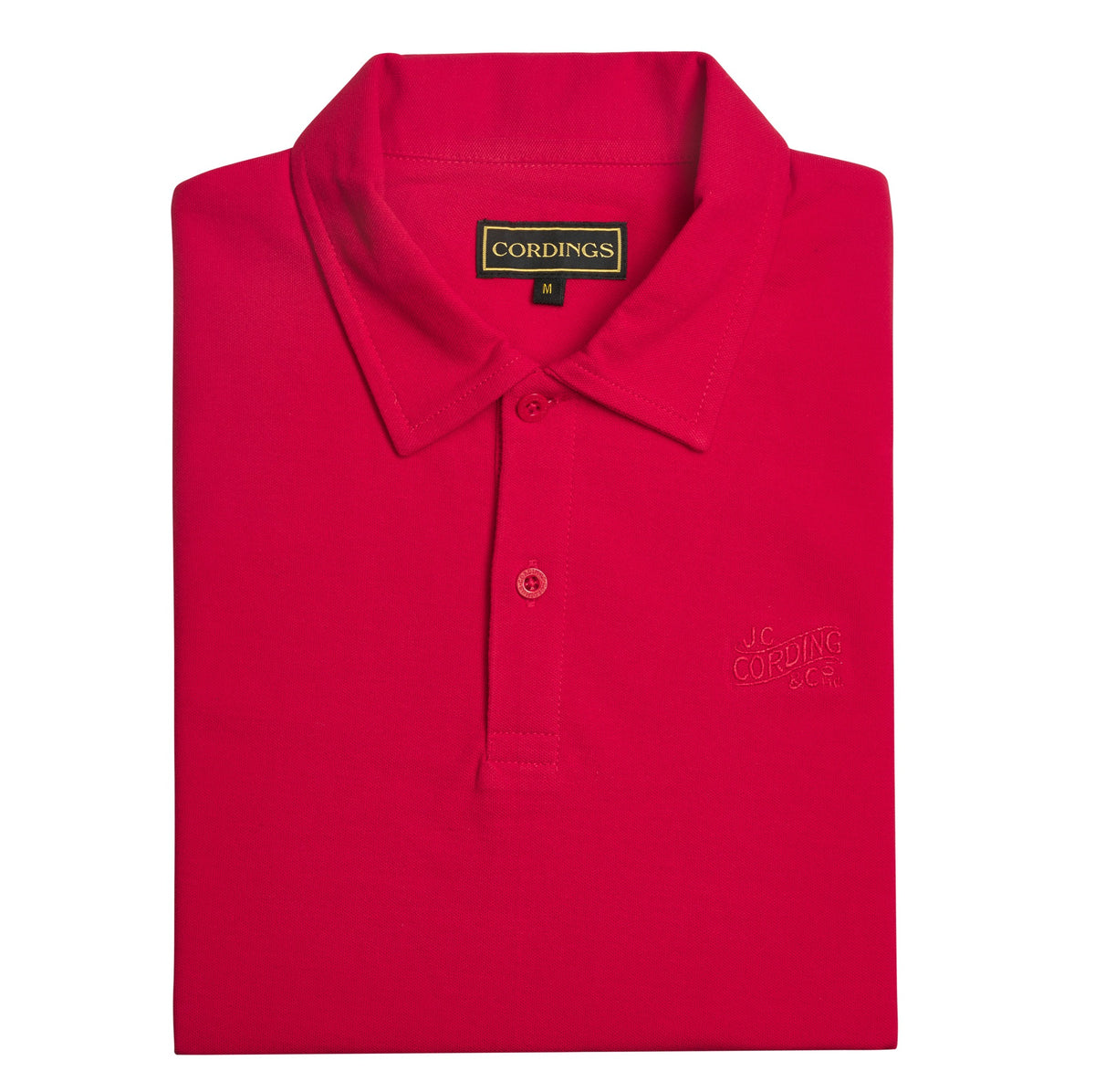 Red Woodbridge Pique Polo
