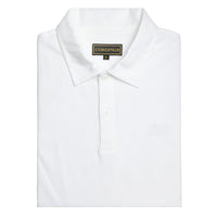 White Woodbridge Pique Polo