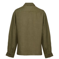 Sage Green Kruger Linen Shirt Jacket