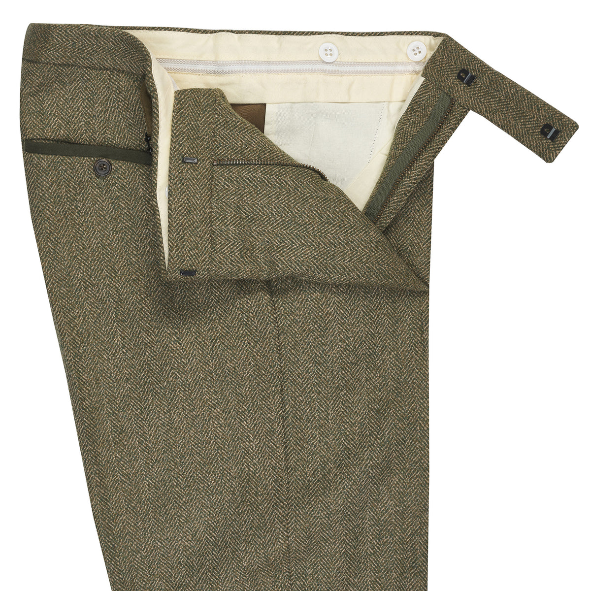 Firley Herringbone Tweed Plus Twos Shooting Breeks