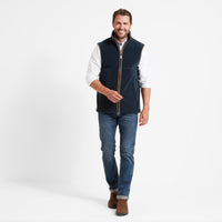 Schöffel Petrol Blue Oakham Fleece Gilet