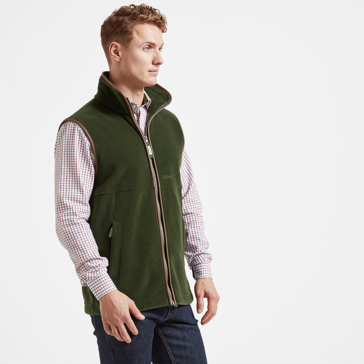 Schöffel Forest Green Oakham Fleece Gilet