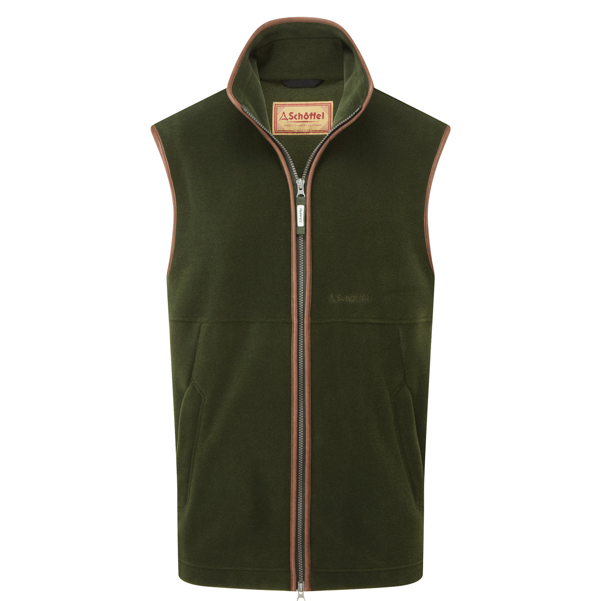 Schöffel Forest Green Oakham Fleece Gilet