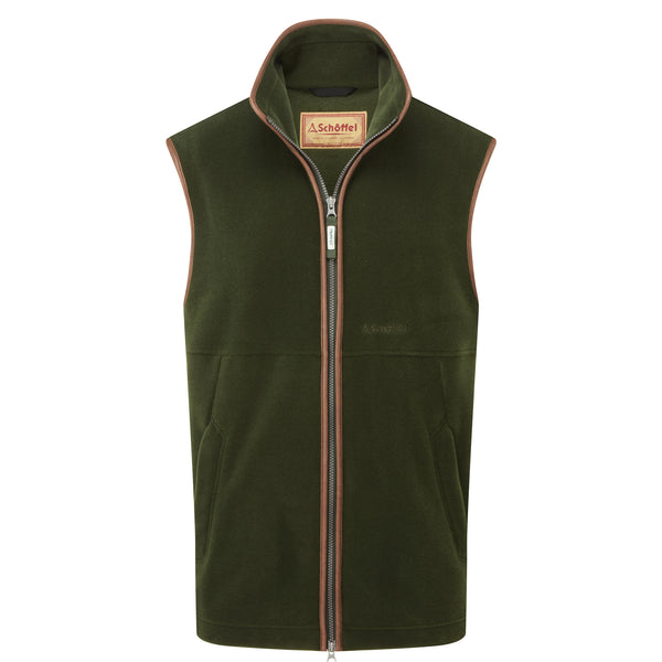 Schöffel Forest Green Oakham Fleece Gilet