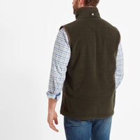 Schöffel Dark Olive Oakham Fleece Gilet
