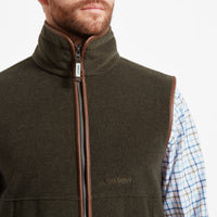 Schöffel Dark Olive Oakham Fleece Gilet
