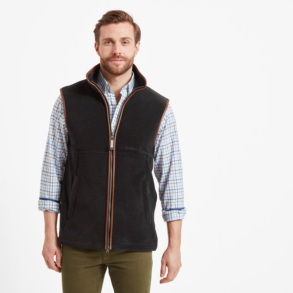 Schöffel Gunmetal Oakham Fleece Gilet