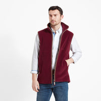 Schöffel Claret Oakham Fleece Gilet