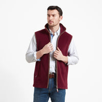 Schöffel Claret Oakham Fleece Gilet