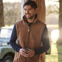 Schöffel Toffee Oakham Fleece Gilet