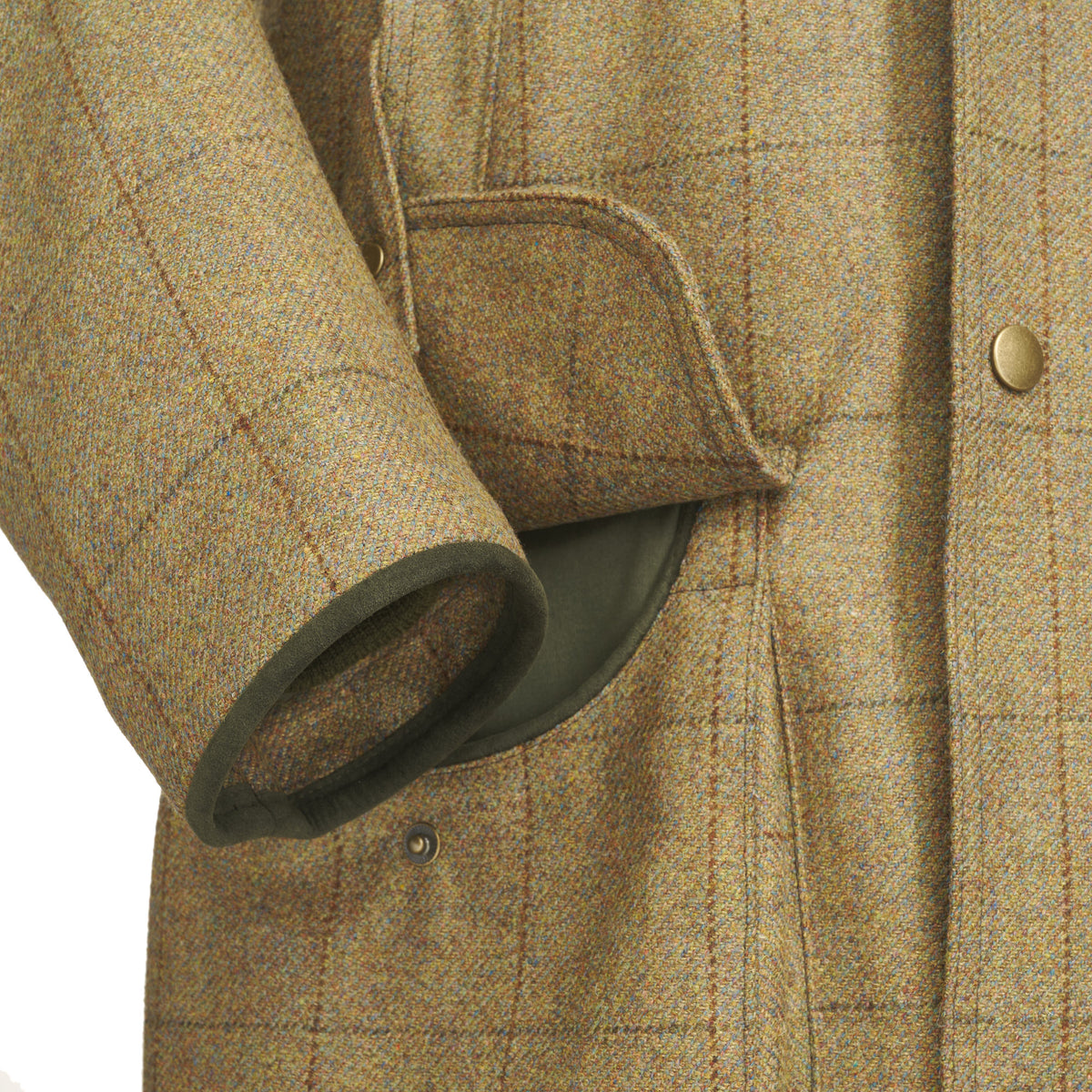 Checked Country Jacket 21oz Windowpane Tweed Check Field Coat | Men's Country Clothing | Cordings