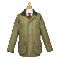 House Check Tweed Field Coat