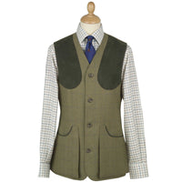 House Check Tweed Shooting Waistcoat
