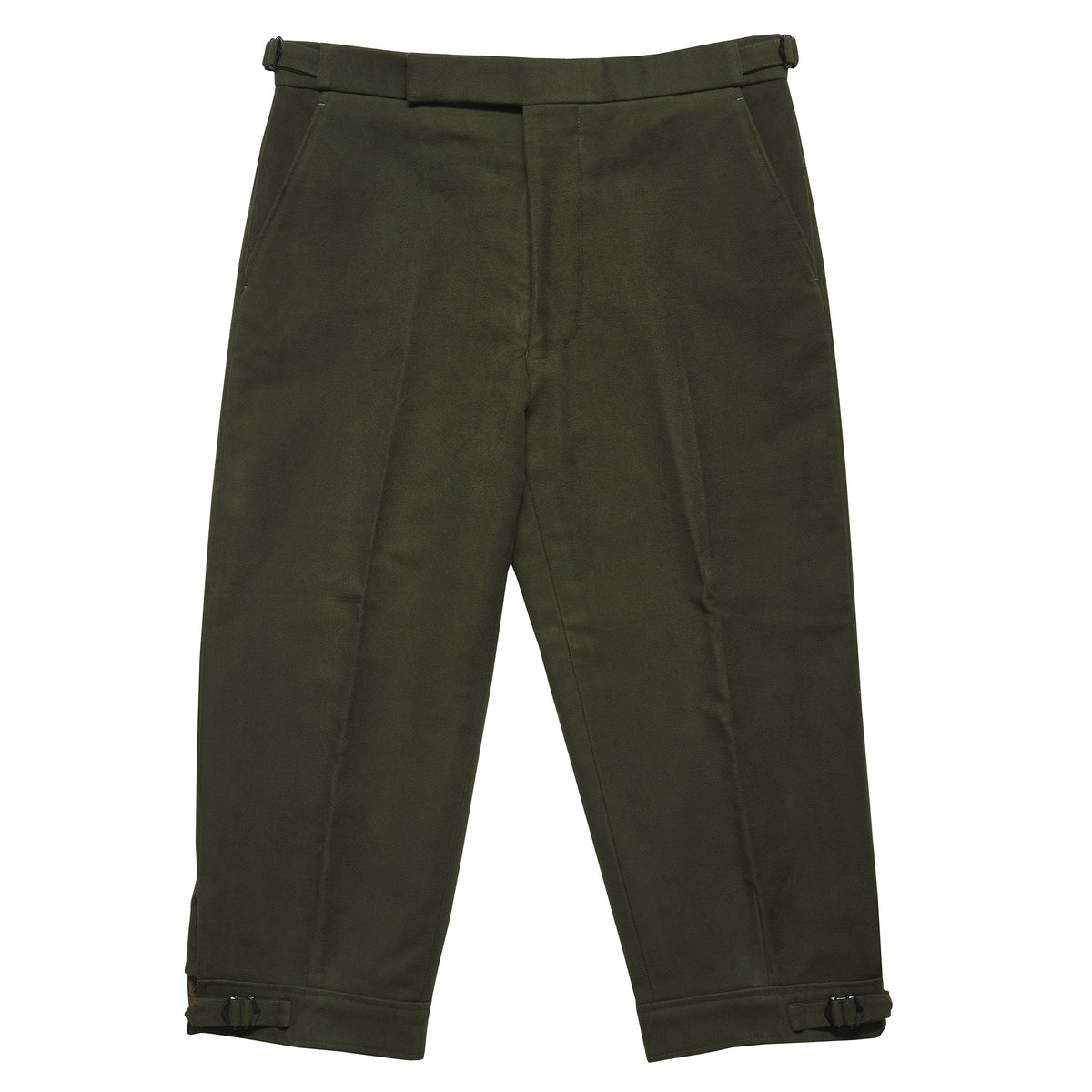 Green Moleskin Plus Twos Shooting Breeks