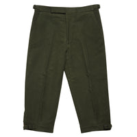 Green Moleskin Plus Twos Shooting Breeks