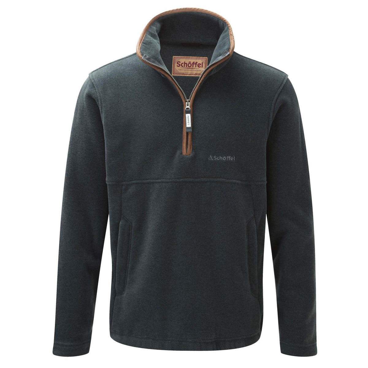 Schöffel Blue Berkeley 1/4 Zip Fleece.