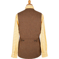 Brown Hunting Tweed Shooting Waistcoat