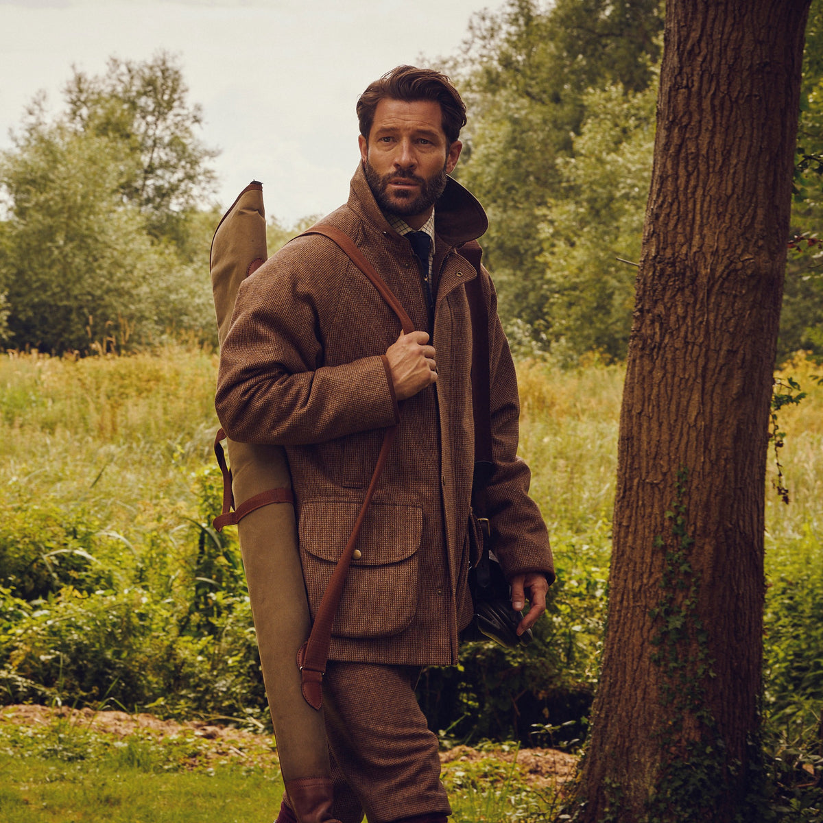 Hunting Tweed Field Coat