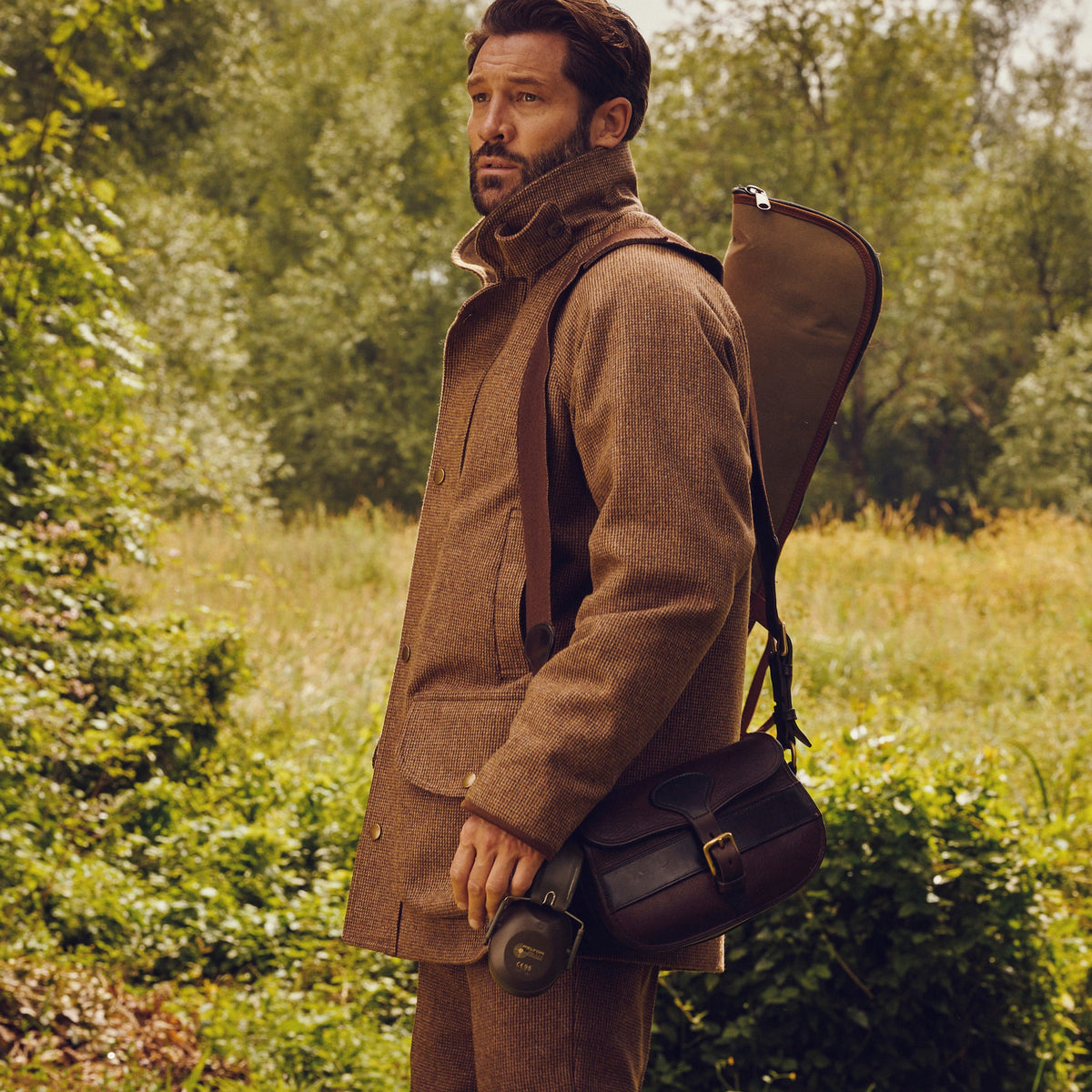 Hunting Tweed Field Coat