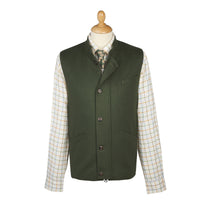 Green Exmoor Doeskin Gilet