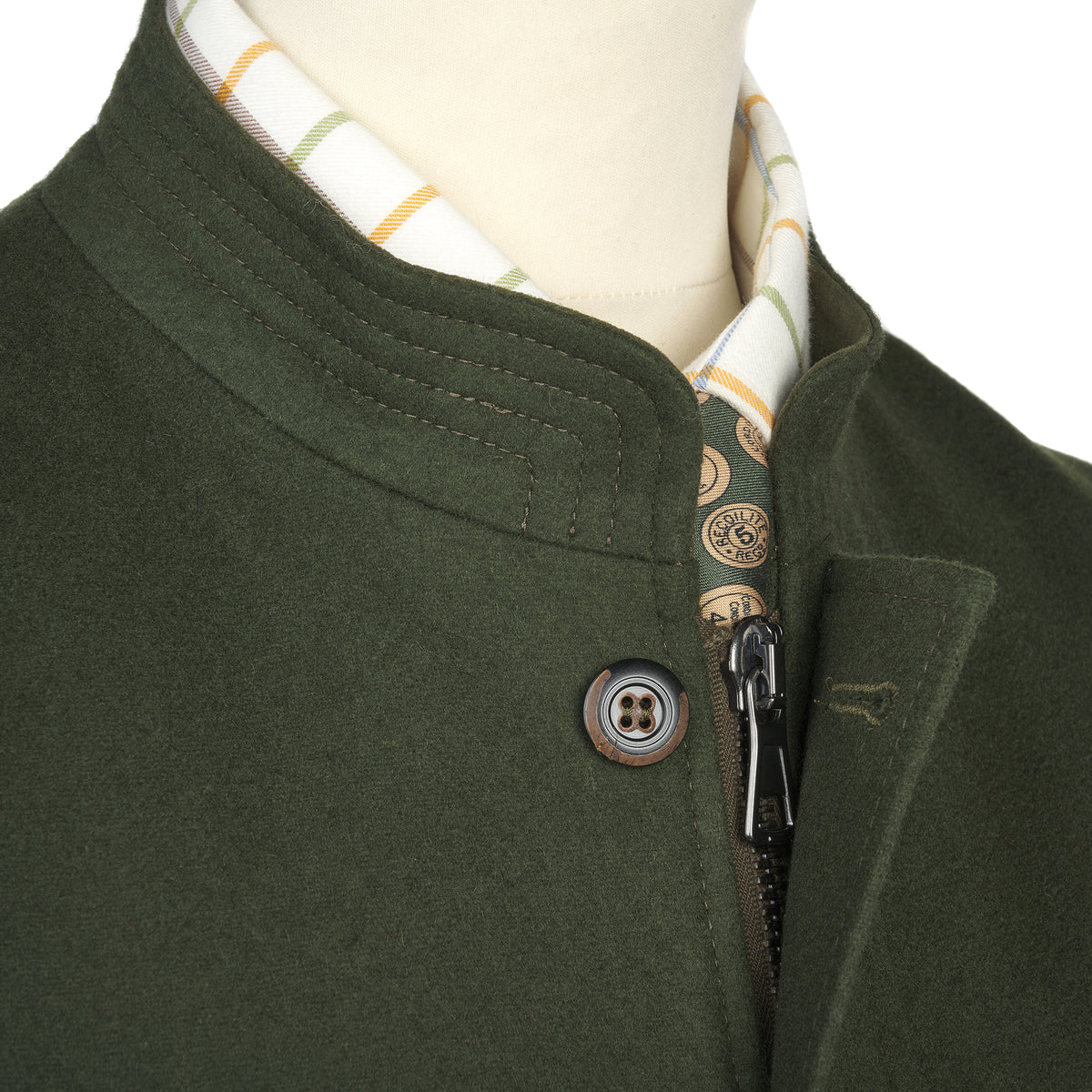 Green Exmoor Doeskin Gilet