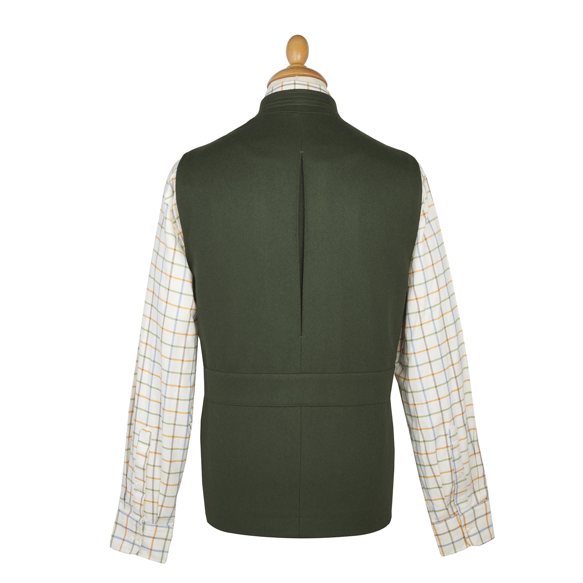 Green Exmoor Doeskin Gilet