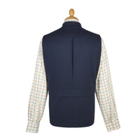 Navy Exmoor Doeskin Gilet