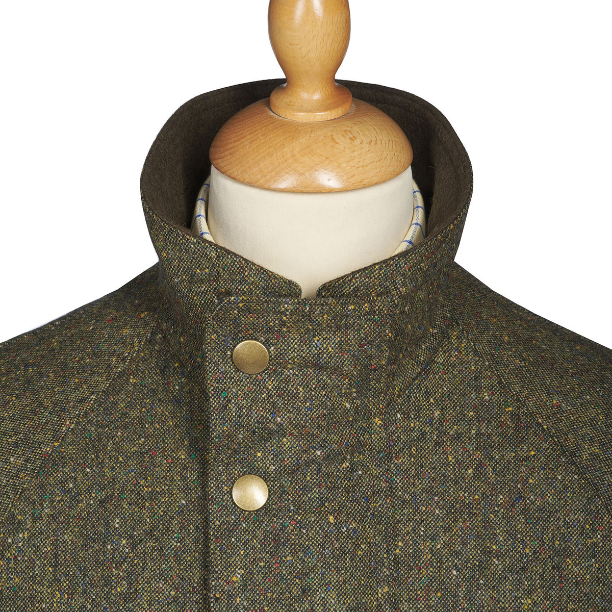 Litchfield Donegal Tweed Field Coat