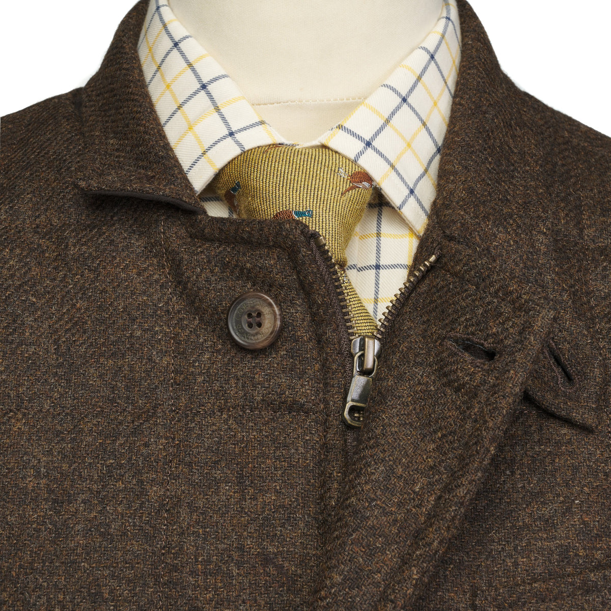 Brown Ebury Shetland Gilet