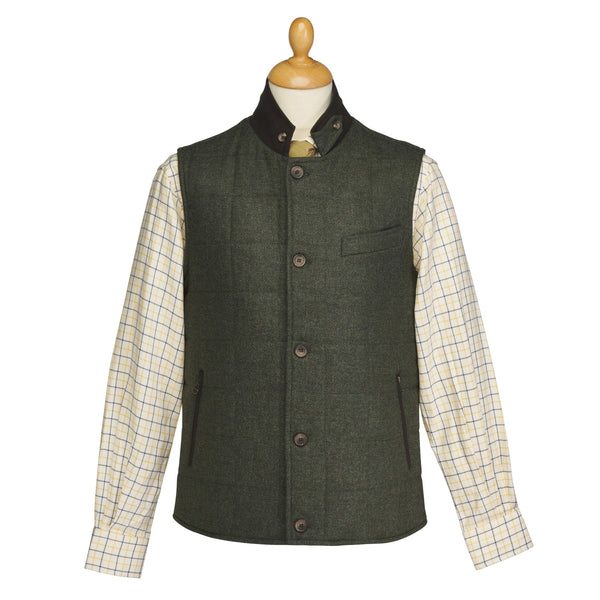 Green Ebury Shetland Gilet