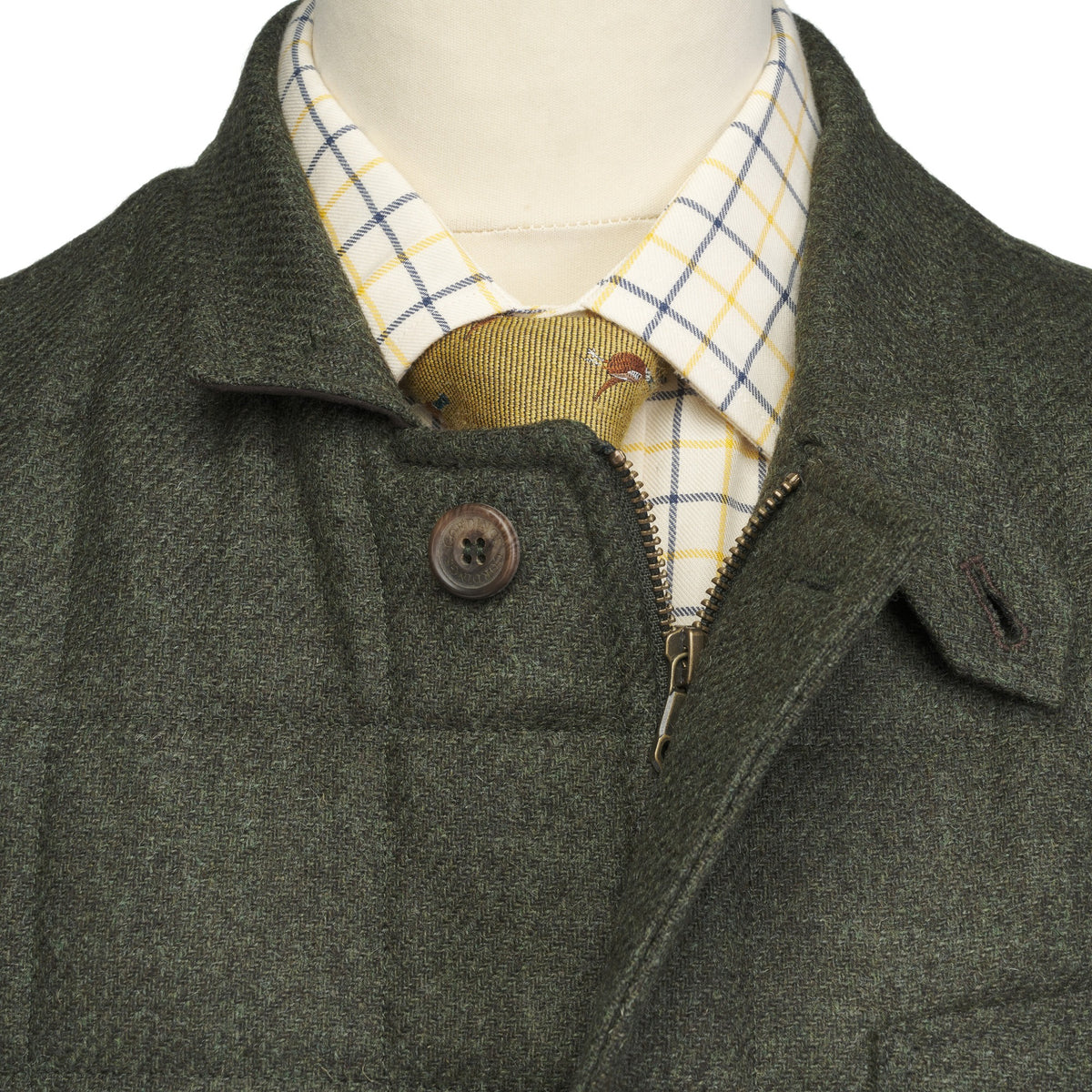 Green Ebury Shetland Gilet