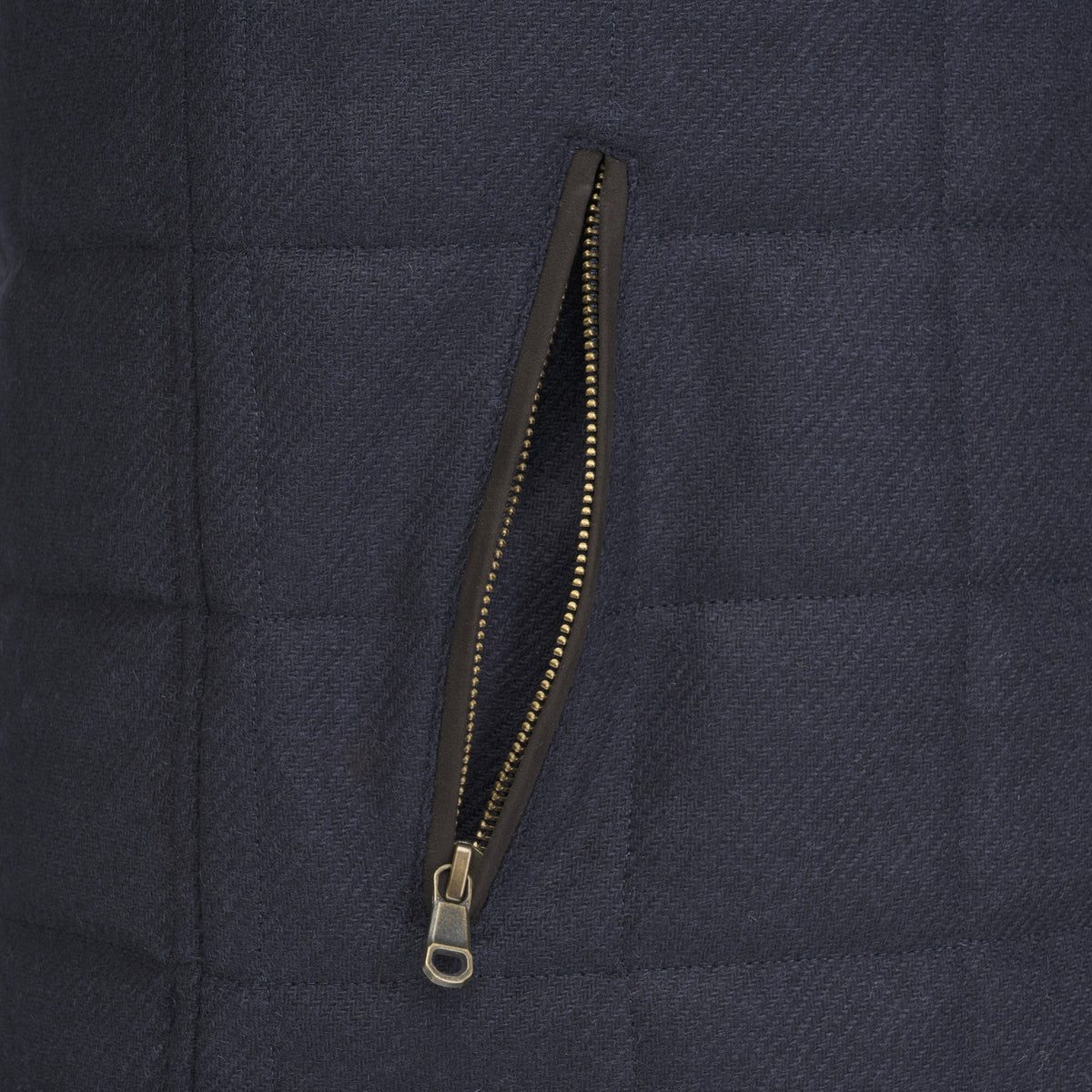 Navy Ebury Shetland Gilet