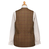Dartmoor Tweed Check Shooting Waistcoat