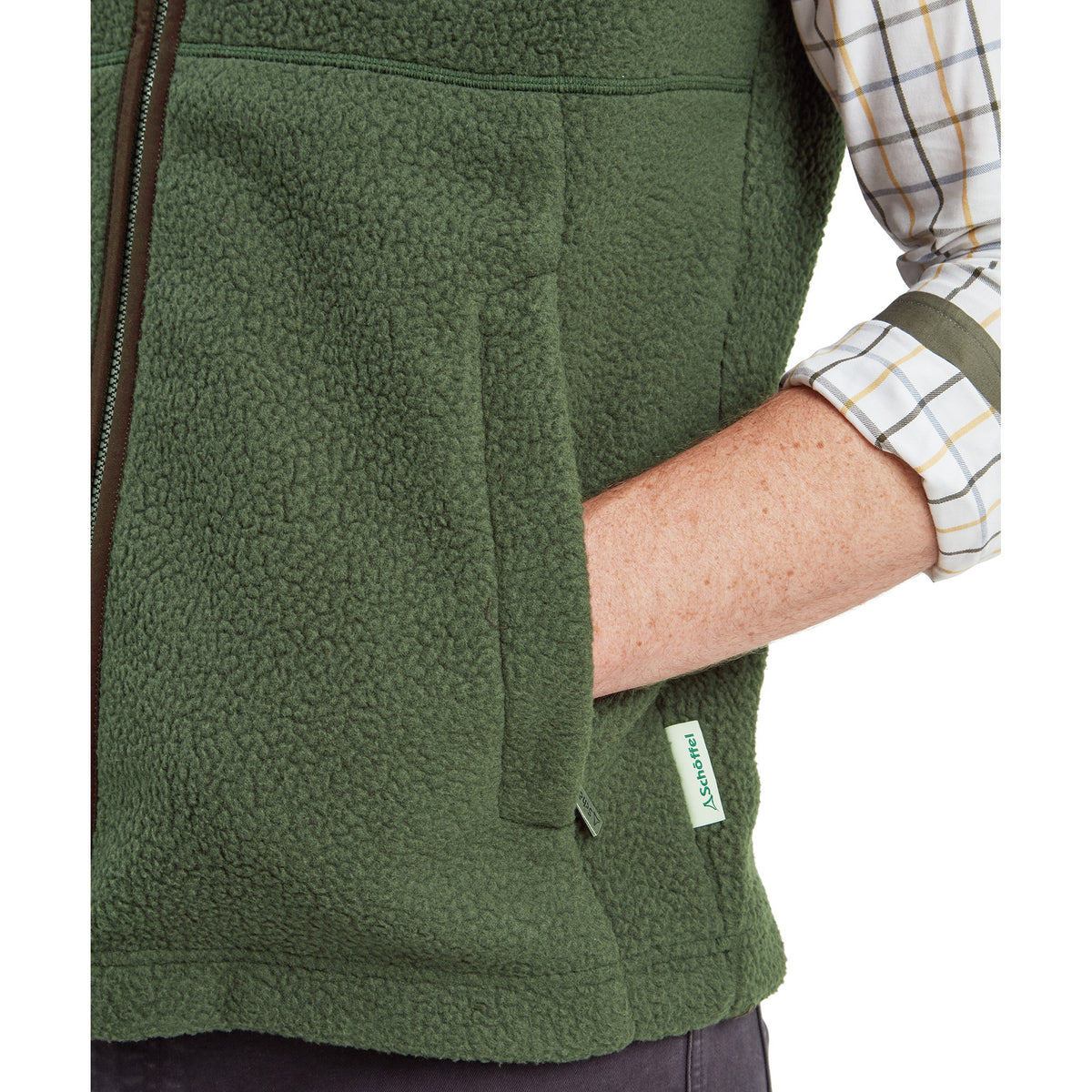 Woodland Oakham Retro Fleece Gilet