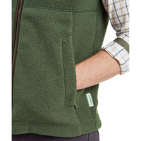 Woodland Oakham Retro Fleece Gilet