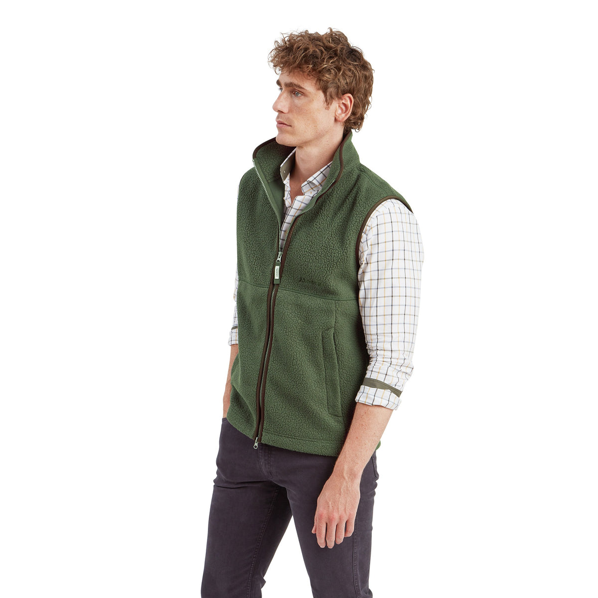 Woodland Oakham Retro Fleece Gilet