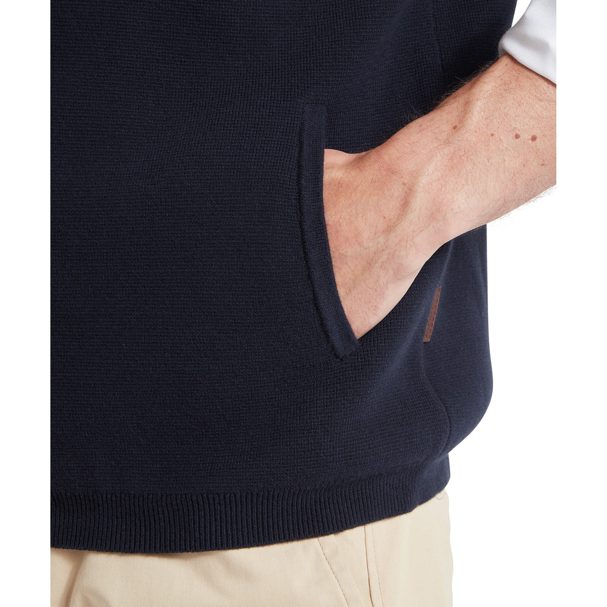 Navy Schöffel Marlow Knit Gilet